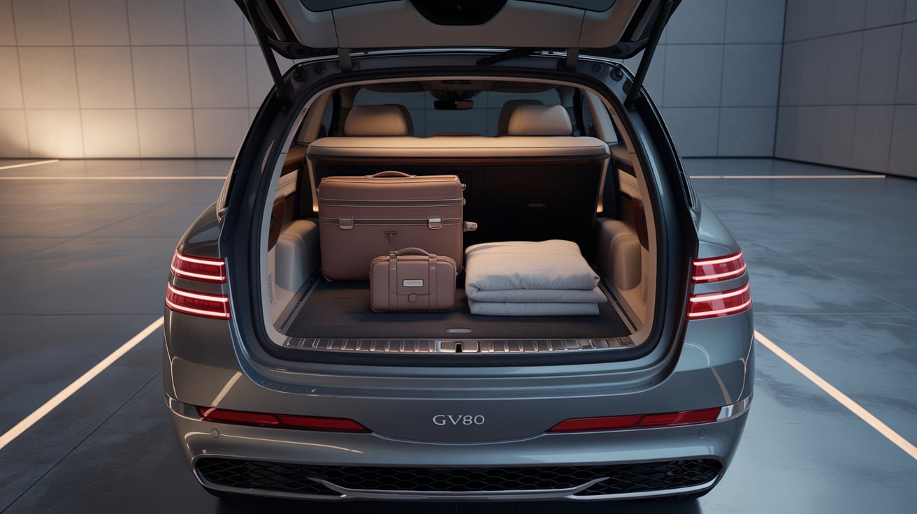 Genesis GV80 – Kofferraumvolumen & Flexibilität
