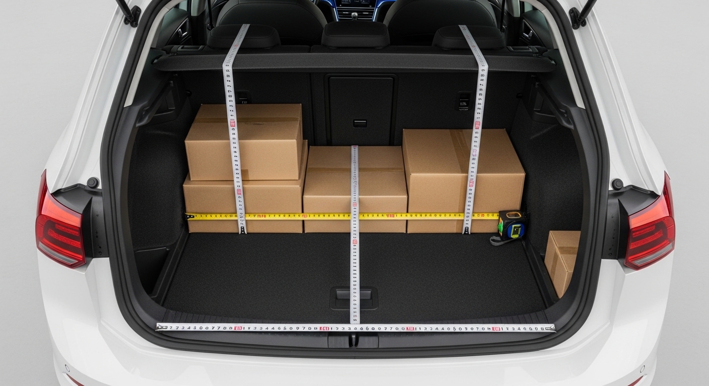 VW Golf 8 eHybrid Kofferraumabmessungen Ladevolumen