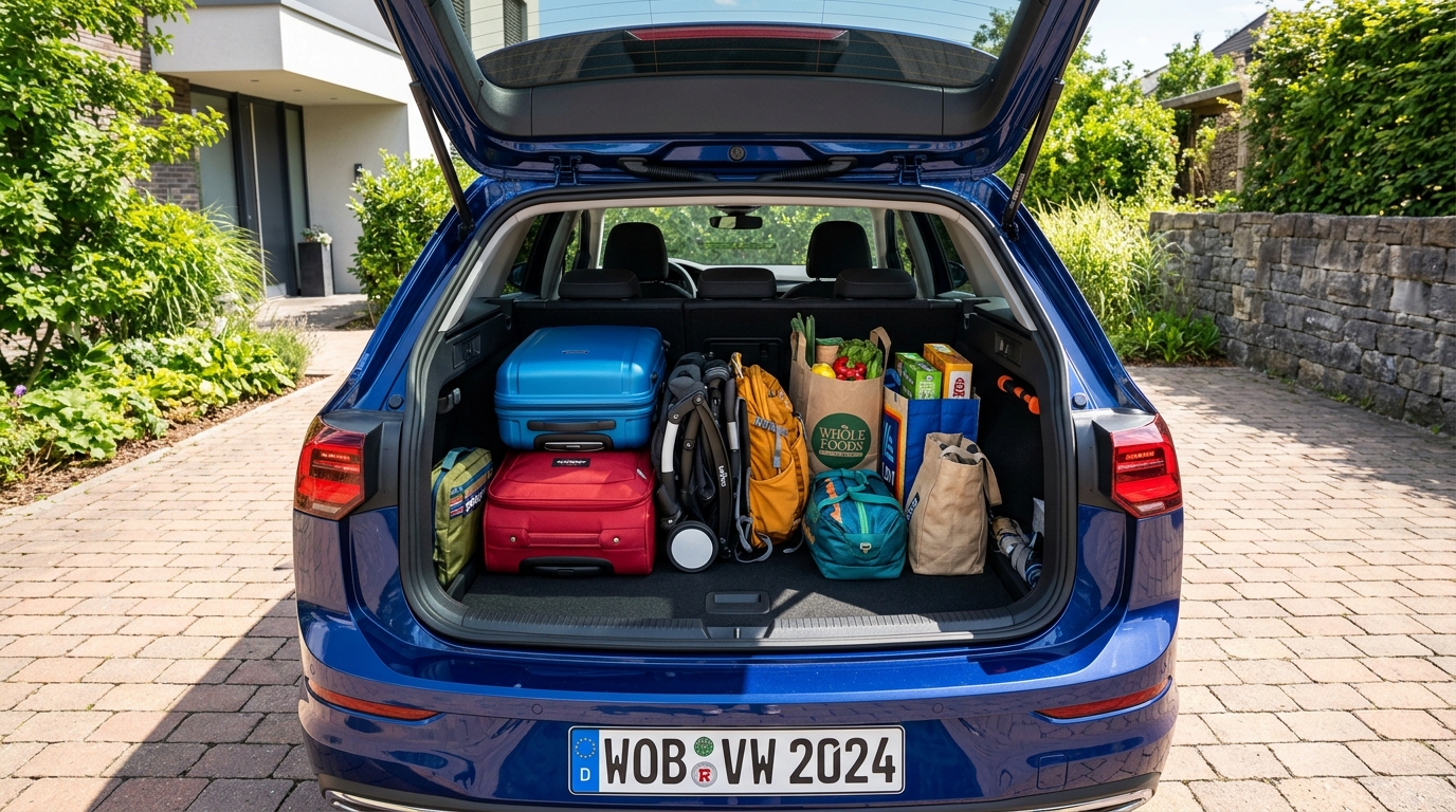 VW Golf Kofferraumvolumen Liter, Maße & Stauraum im Überblick