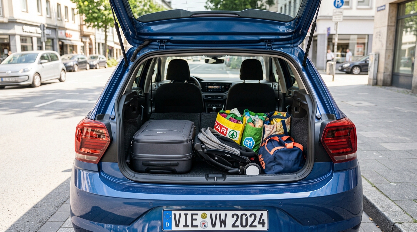 VW Polo Kofferraumvolumen (Liter): Maße & Vergleich 2026